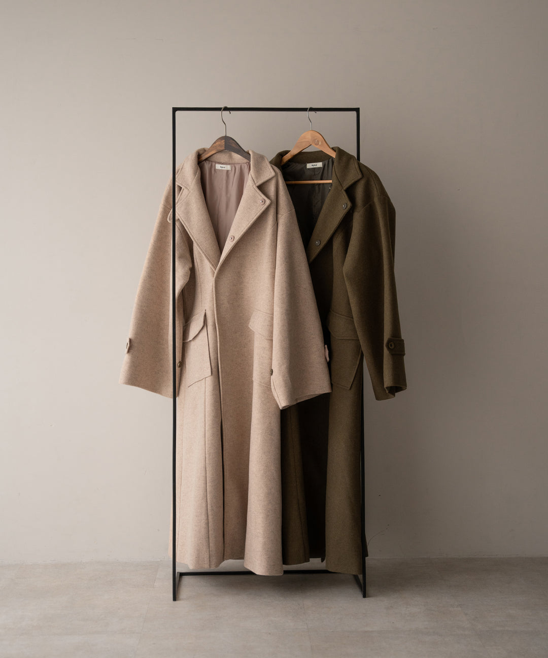 shawl long coat / ショールロングコート – favclo.