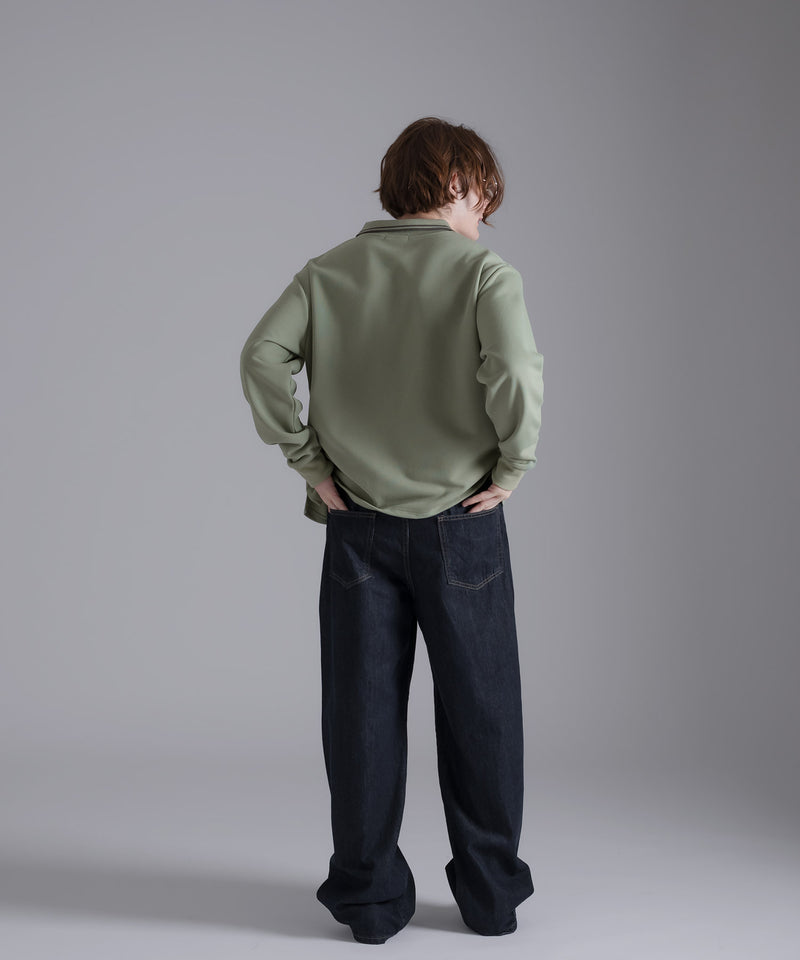 [SET UP可能] STRAIGHT DENIM PANTS