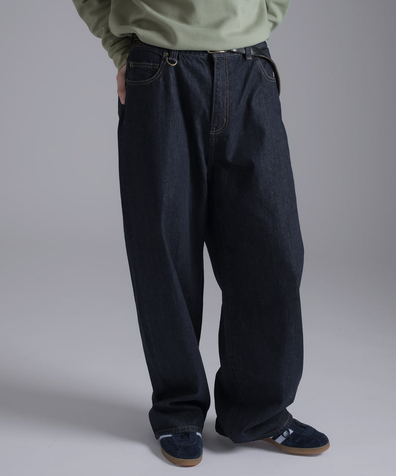 [SET UP可能] STRAIGHT DENIM PANTS