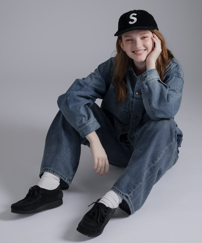 [SET UP可能] STRAIGHT DENIM PANTS