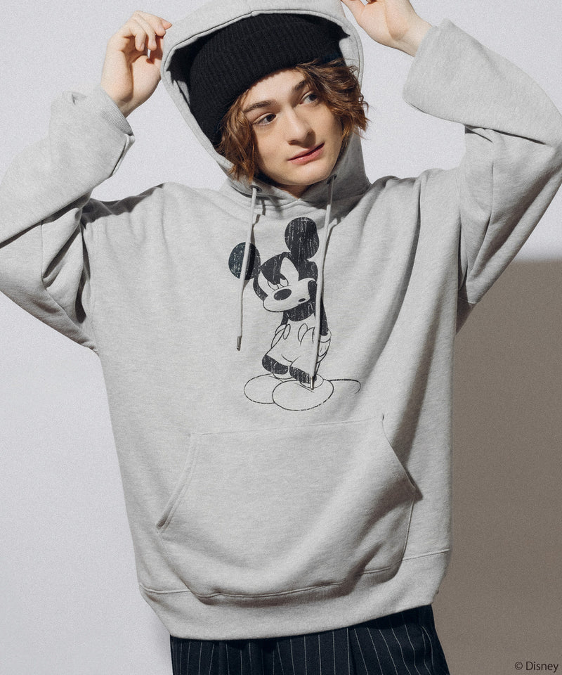 【DISNEY】 MICKEY / PRINT HOODIE