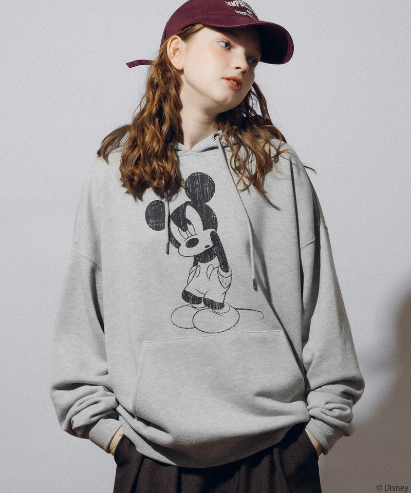 【DISNEY】 MICKEY / PRINT HOODIE