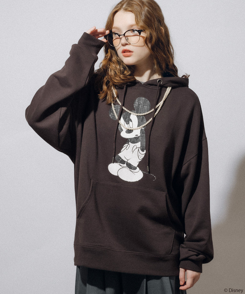 【DISNEY】 MICKEY / PRINT HOODIE