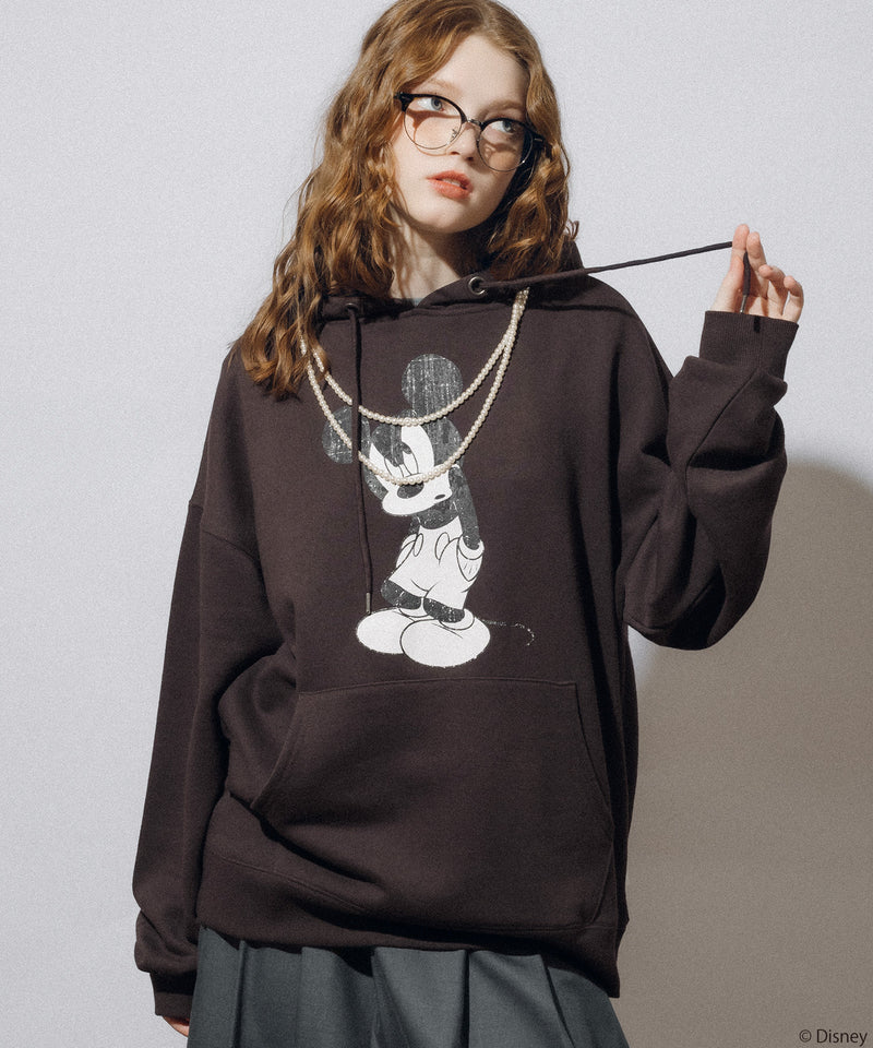 【DISNEY】 MICKEY / PRINT HOODIE