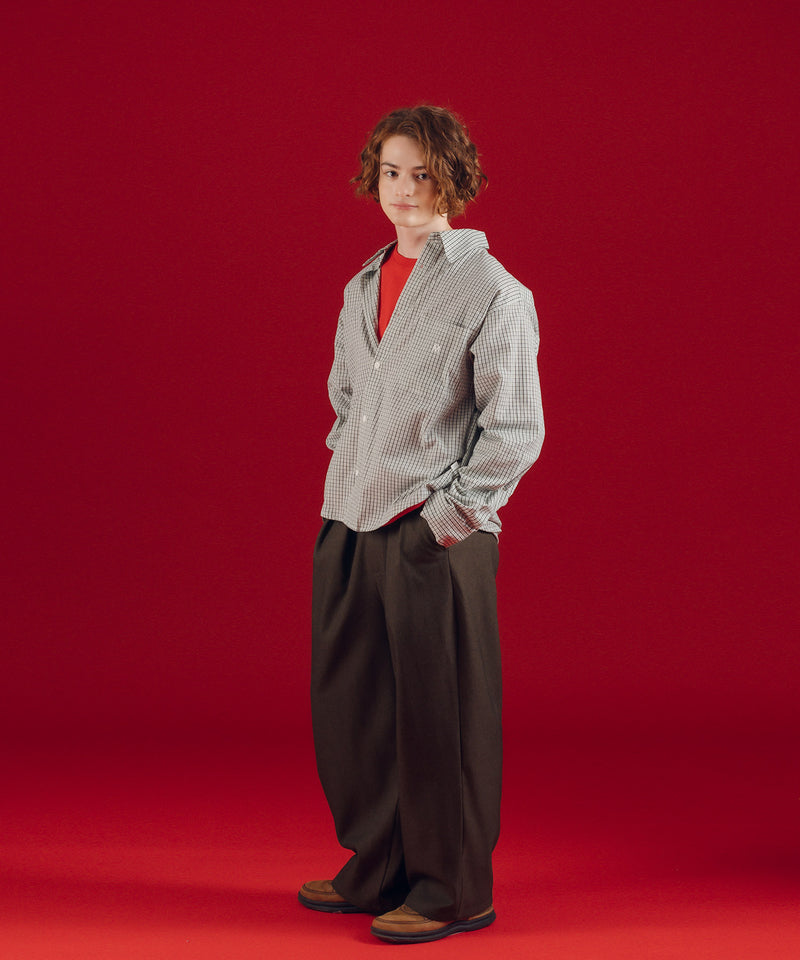 WIDE SLACKS PANTS