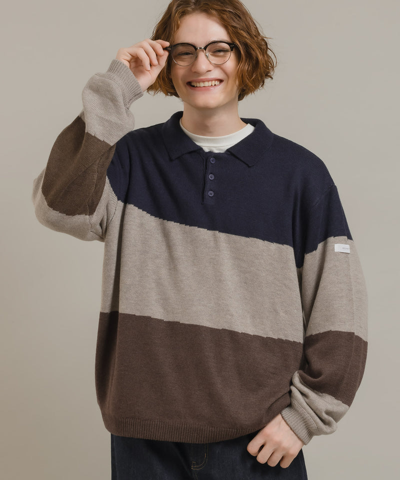 KNIT POLO SHIRT