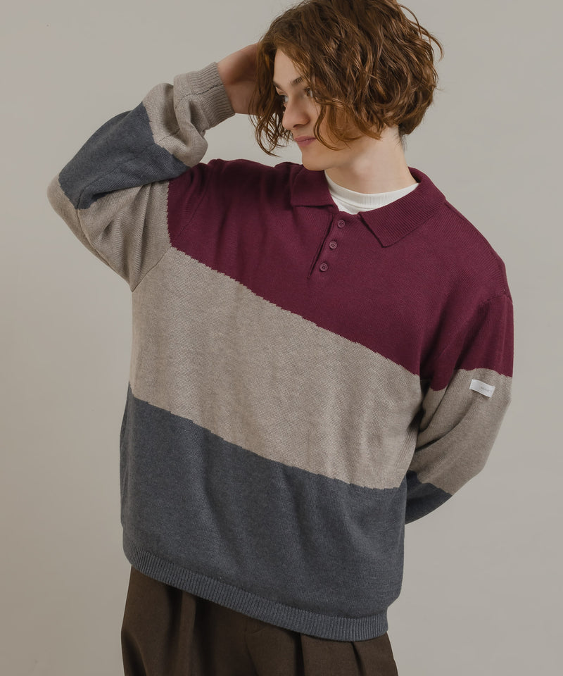 KNIT POLO SHIRT