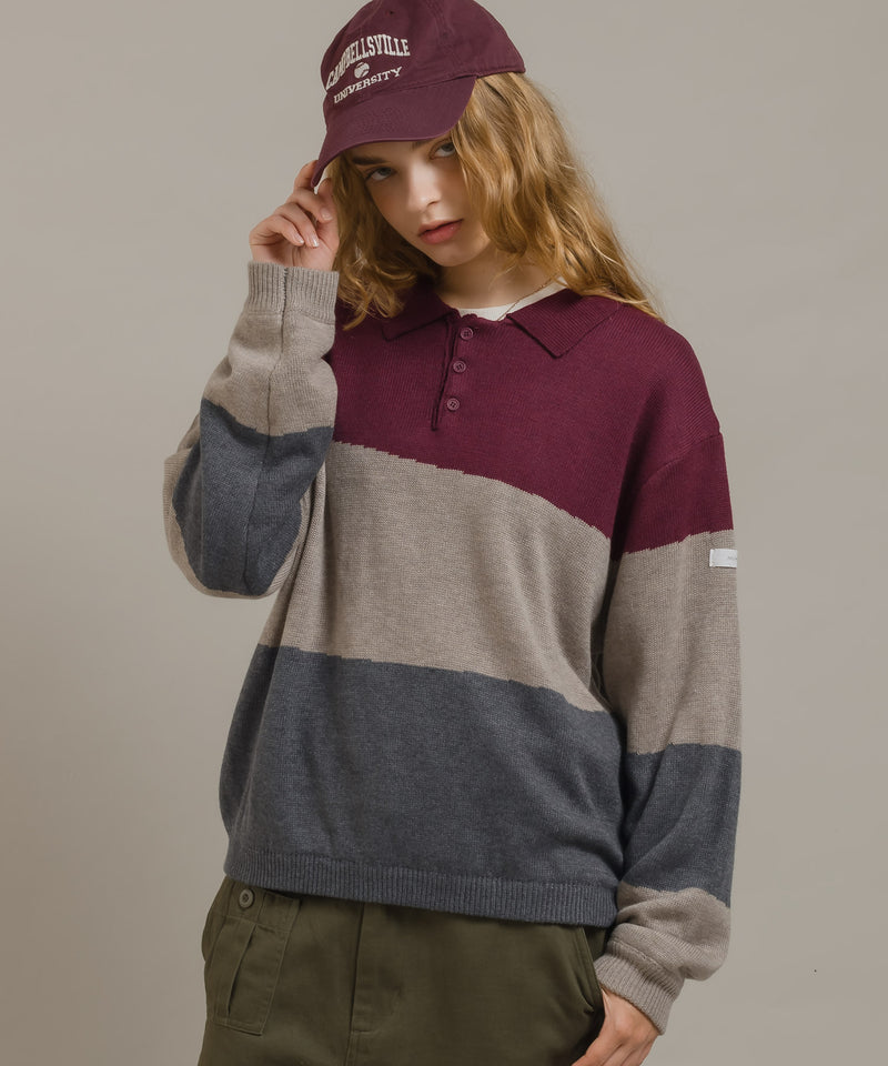 KNIT POLO SHIRT