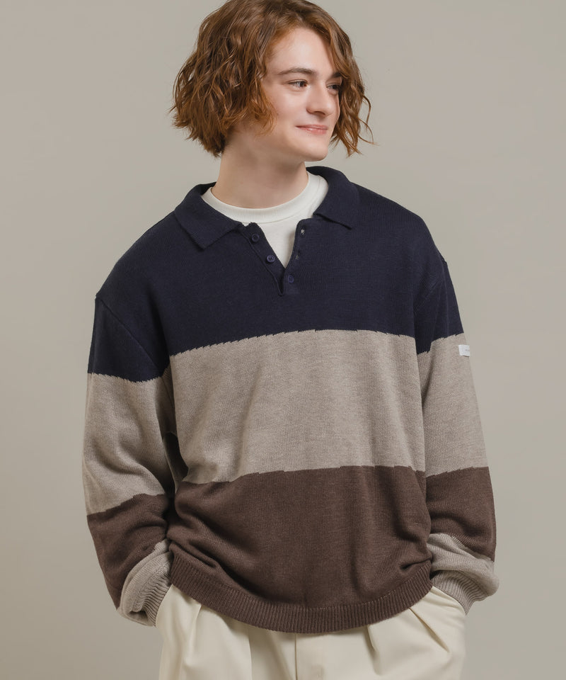 KNIT POLO SHIRT