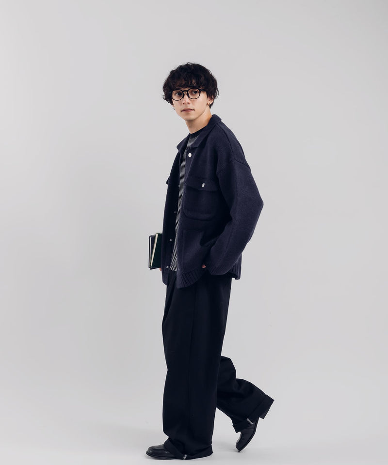 POCKET KNIT JACKET