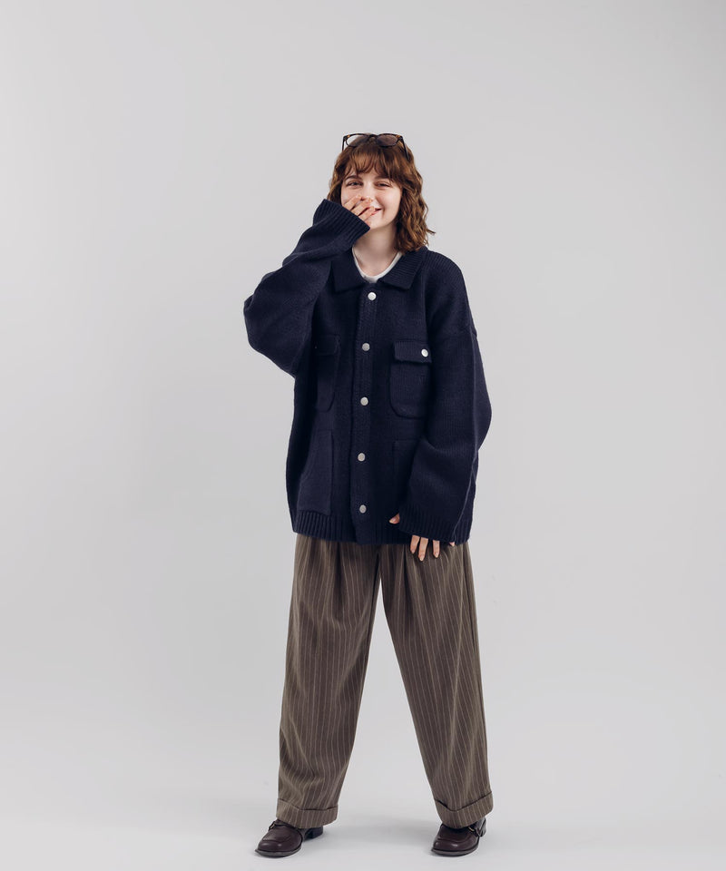 POCKET KNIT JACKET