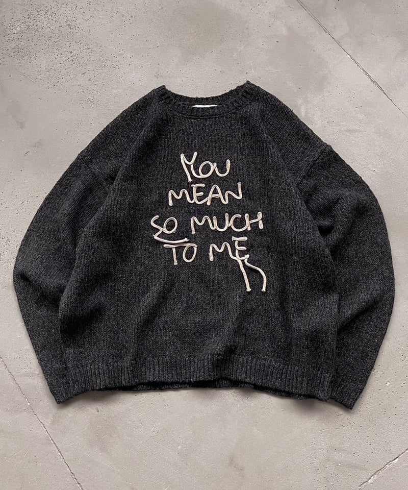 LOGO KNIT