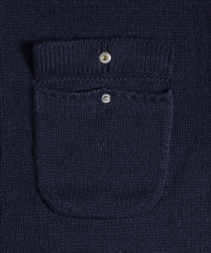 POCKET KNIT JACKET