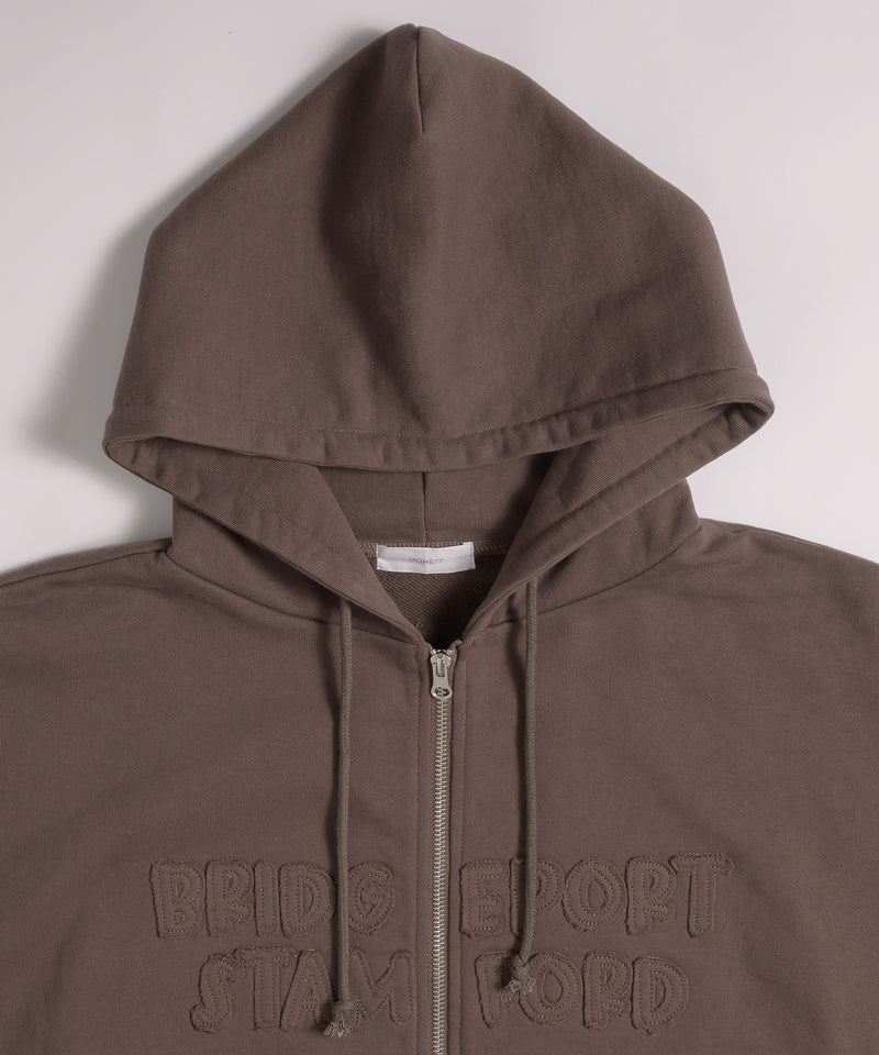 【予約商品】DOUBLE ZIP HOODIE