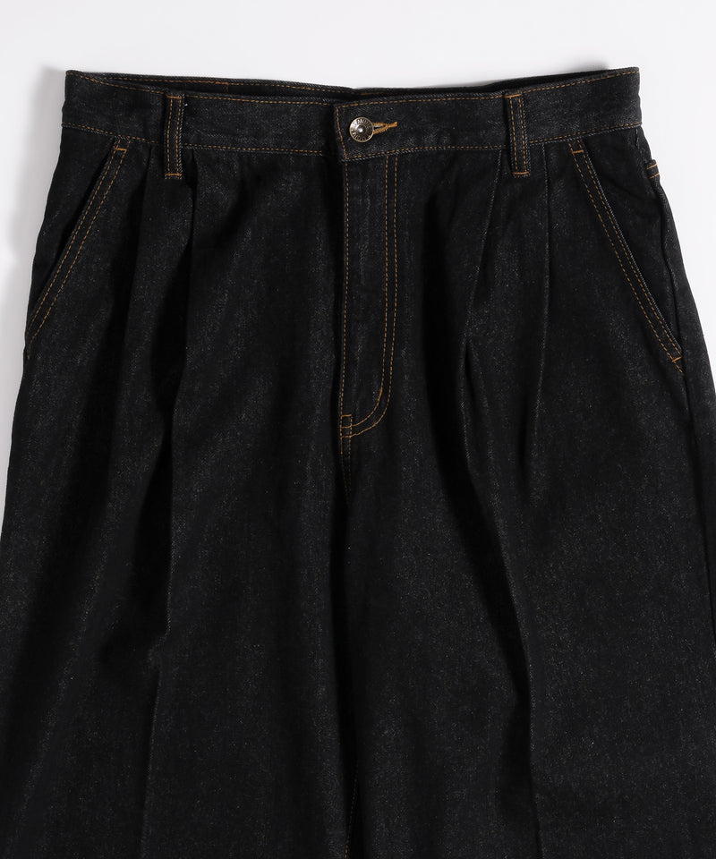 CENTER PRESS DENIM PANTS