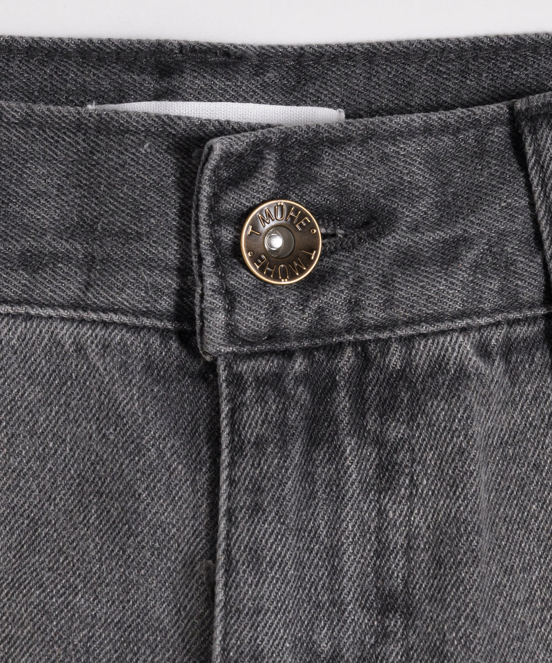 SLASH POCKET DENIM PANTS