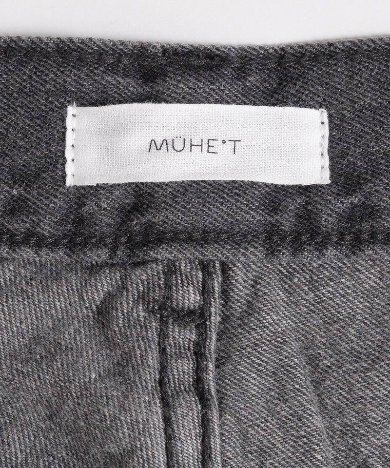 SLASH POCKET DENIM PANTS