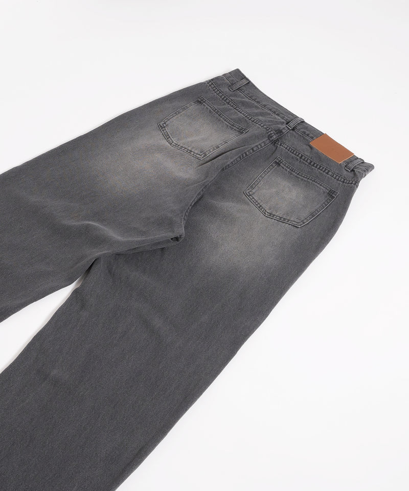 SLASH POCKET DENIM PANTS