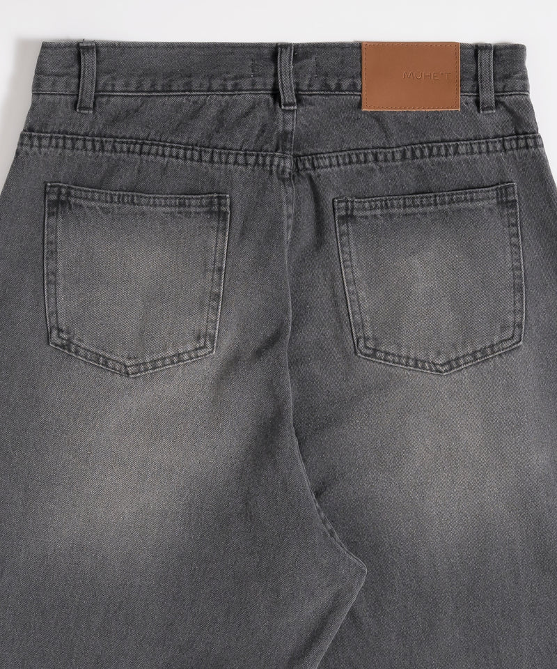 SLASH POCKET DENIM PANTS