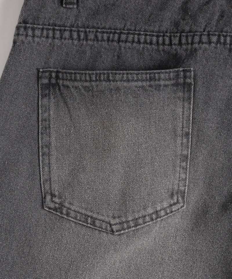 SLASH POCKET DENIM PANTS