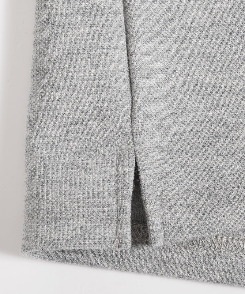 MOSS STITCH POLO SHIRT