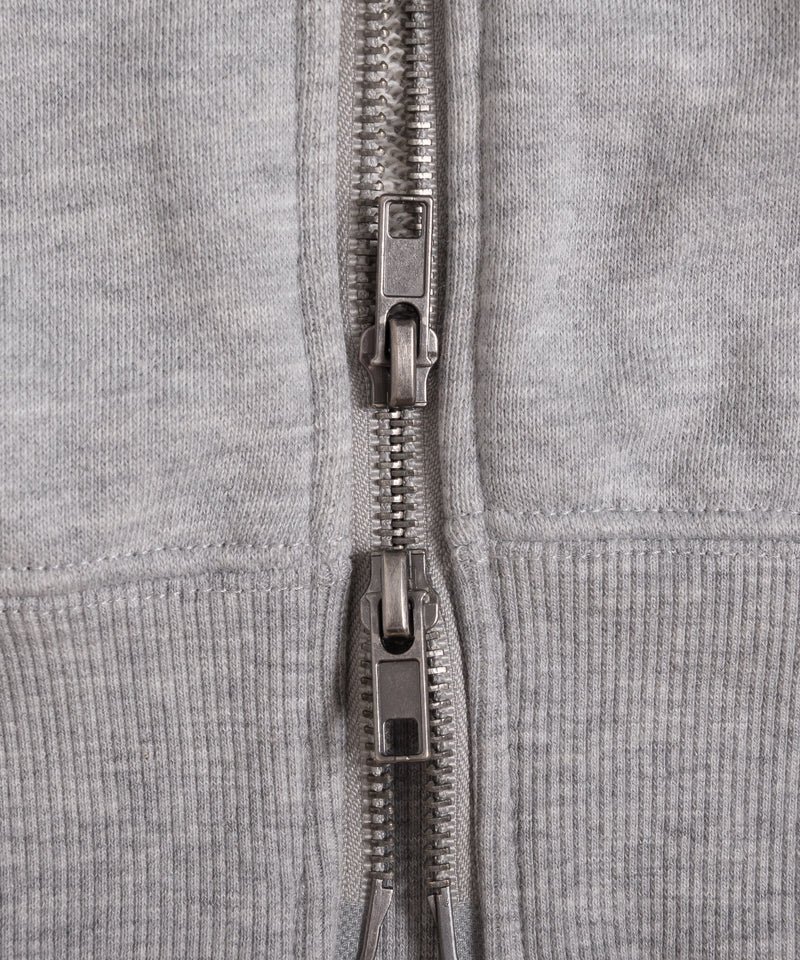 DOUBLE ZIP HOODIE