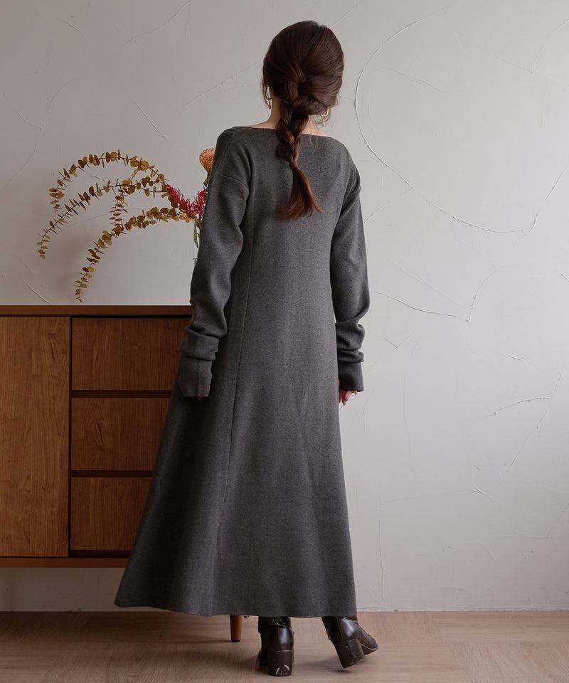 【予約商品】lady knit onepiece / レディーニットワンピース