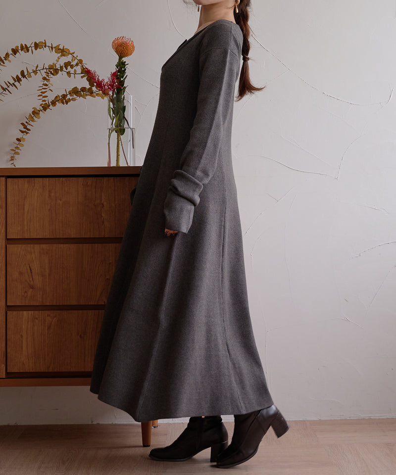 【予約商品】lady knit onepiece / レディーニットワンピース