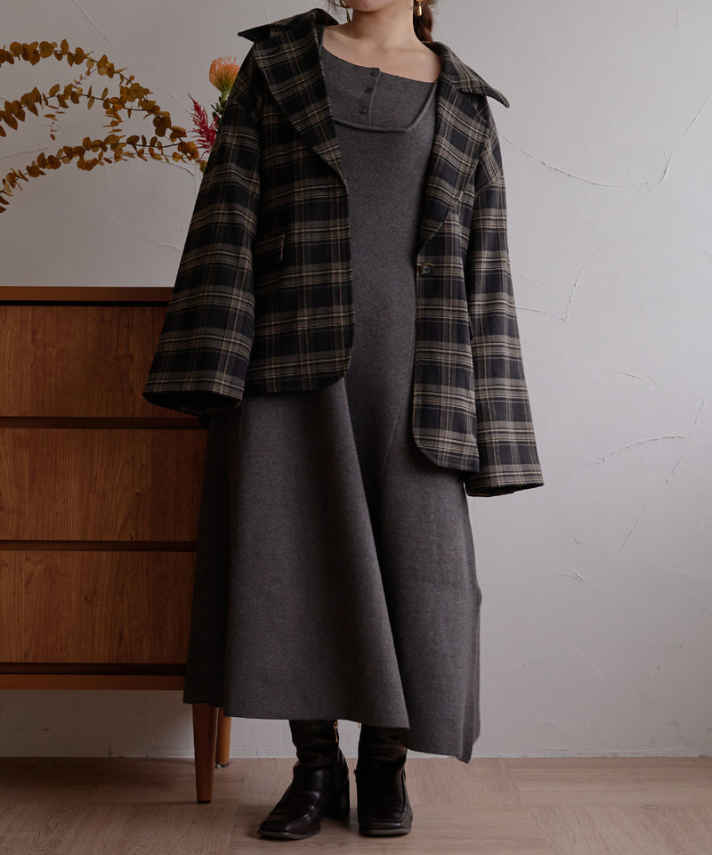 【予約商品】lady knit onepiece / レディーニットワンピース