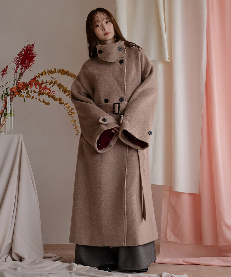 shaggy long coat / シャギーロングコート