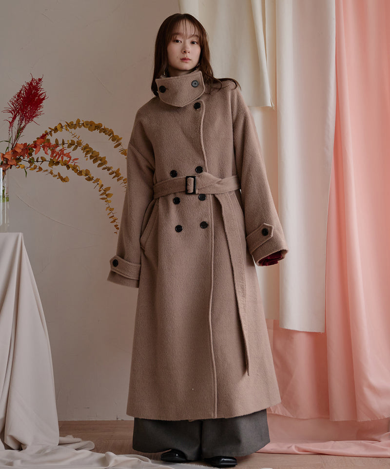 shaggy long coat / シャギーロングコート