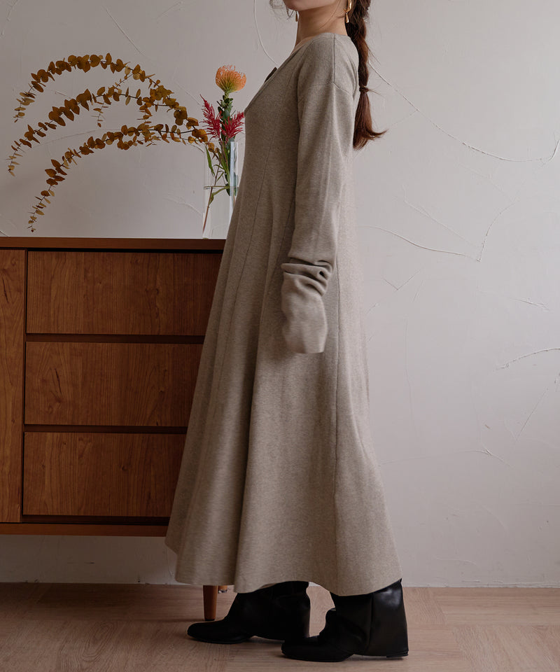 【予約商品】lady knit onepiece / レディーニットワンピース