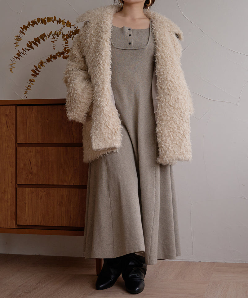 【予約商品】lady knit onepiece / レディーニットワンピース