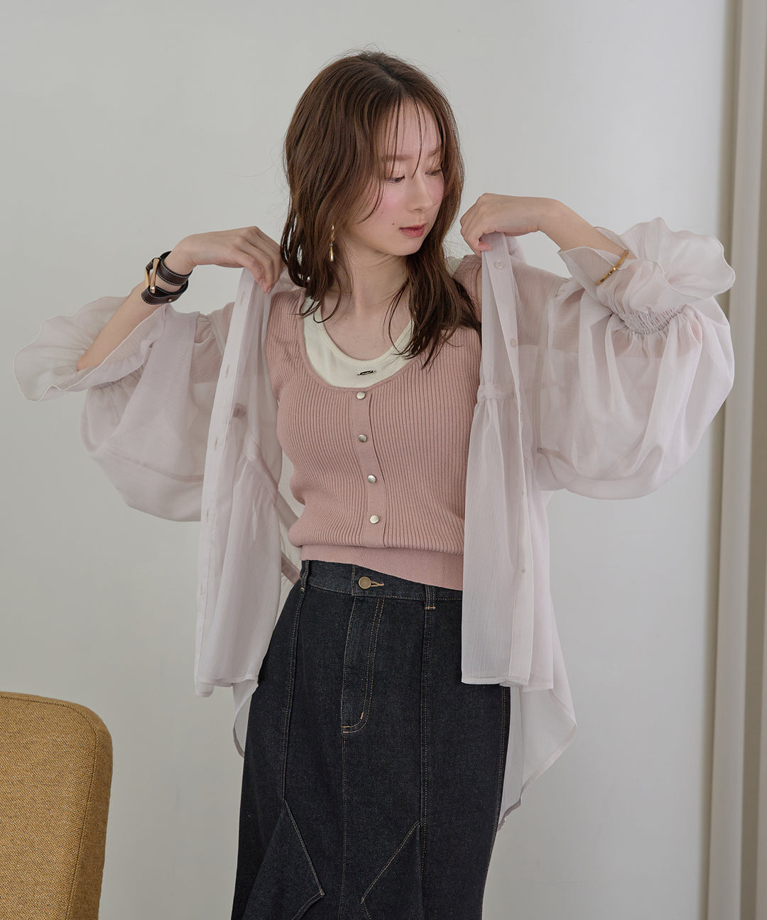 layered design tank top / レイヤードデザインタンクトップ – favclo.