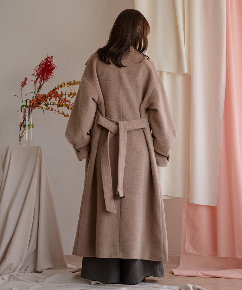 shaggy long coat / シャギーロングコート