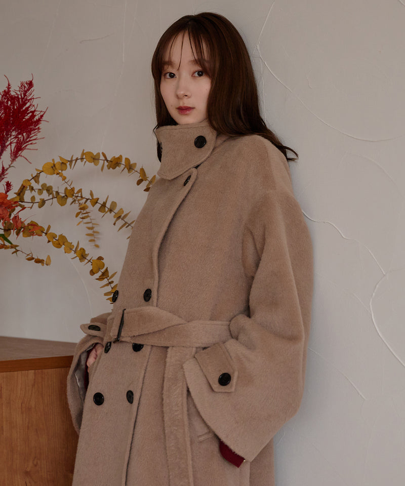 shaggy long coat / シャギーロングコート