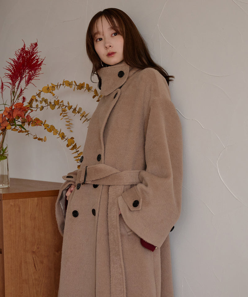 shaggy long coat / シャギーロングコート