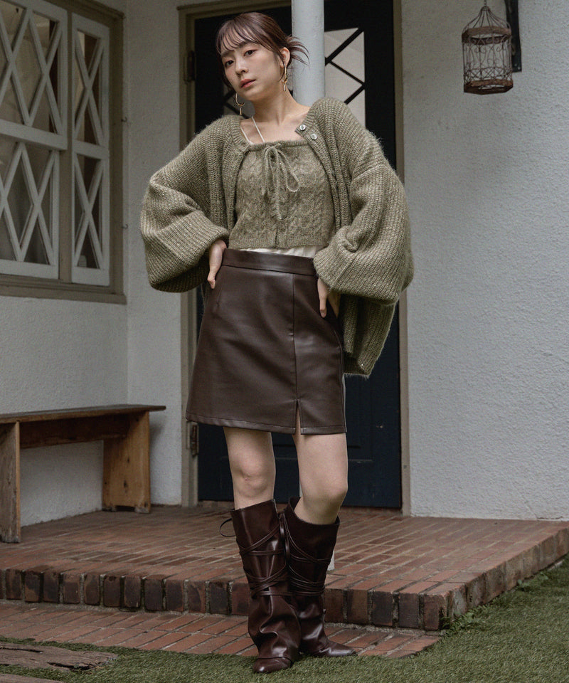 spangle knit ensemble / スパンコールニットアンサンブル