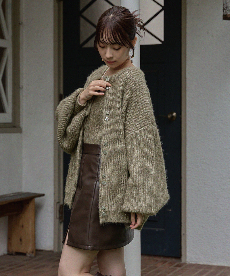 spangle knit ensemble / スパンコールニットアンサンブル