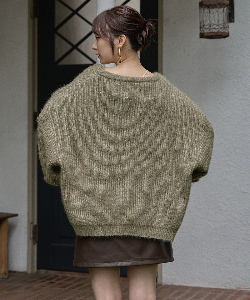 spangle knit ensemble / スパンコールニットアンサンブル