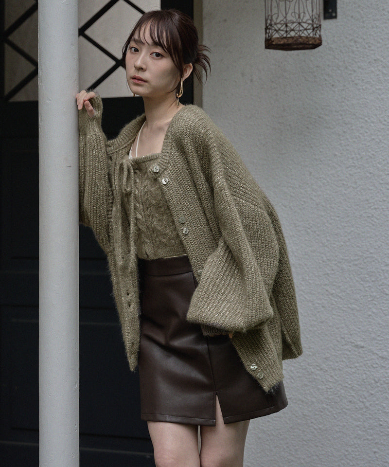 spangle knit ensemble / スパンコールニットアンサンブル