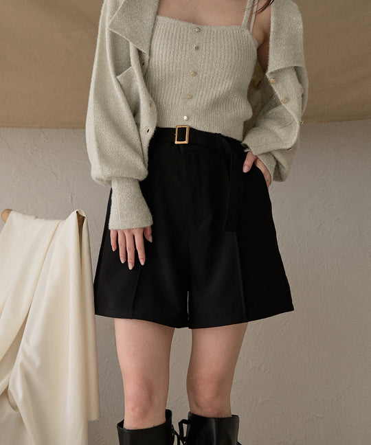 seam design shorts / シームデザインショートパンツ