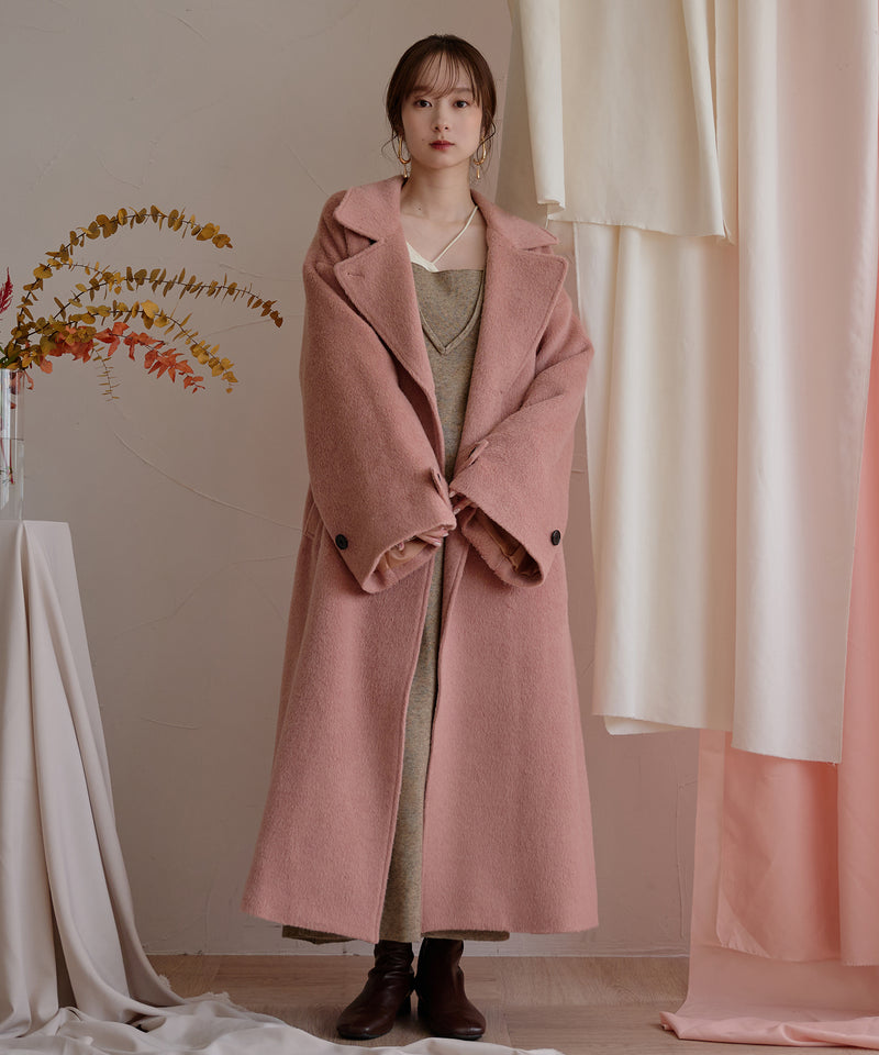 shaggy long coat / シャギーロングコート