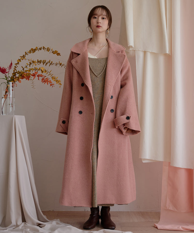 shaggy long coat / シャギーロングコート