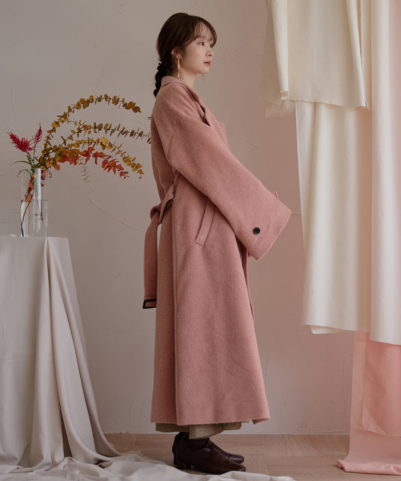 shaggy long coat / シャギーロングコート