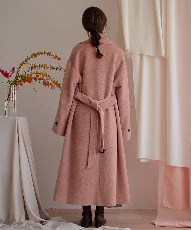 shaggy long coat / シャギーロングコート