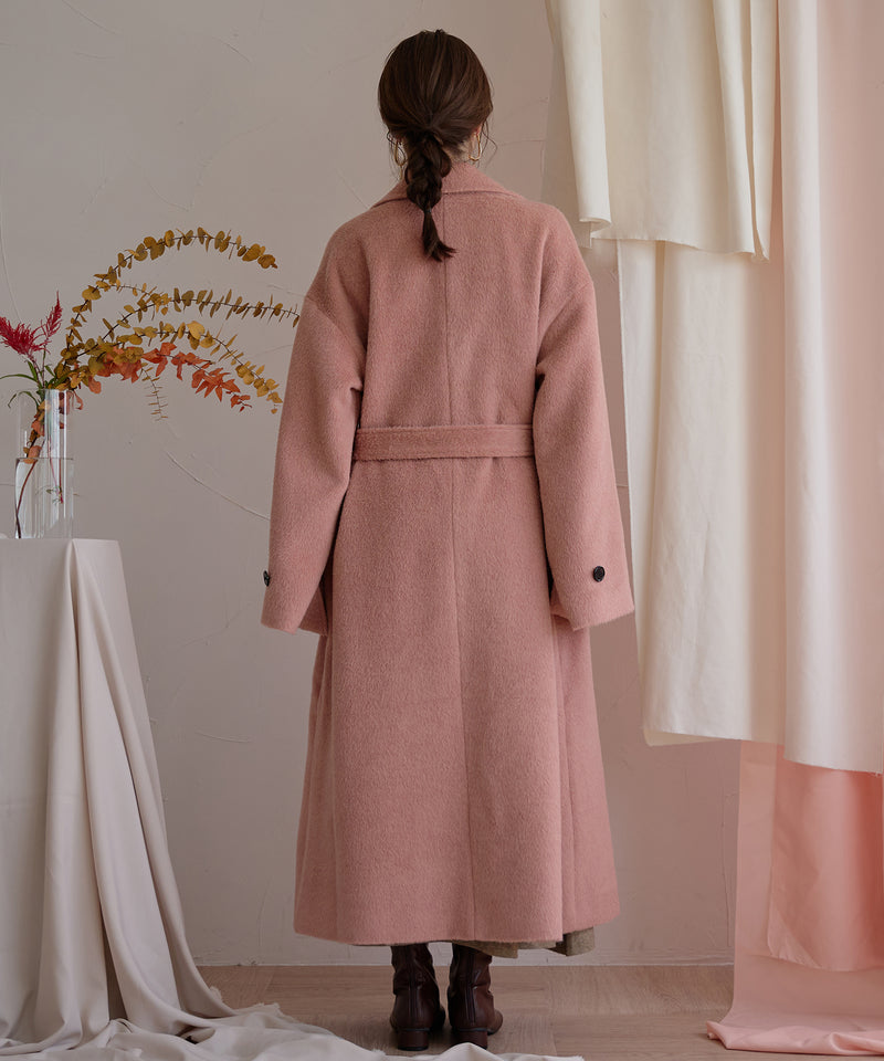 shaggy long coat / シャギーロングコート