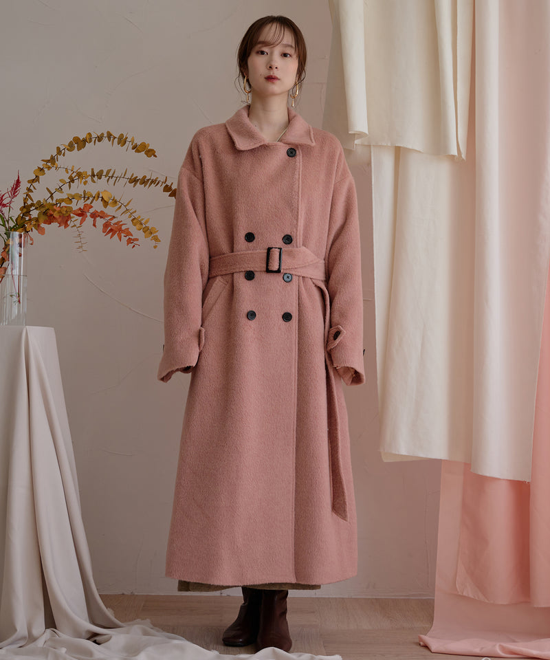 shaggy long coat / シャギーロングコート
