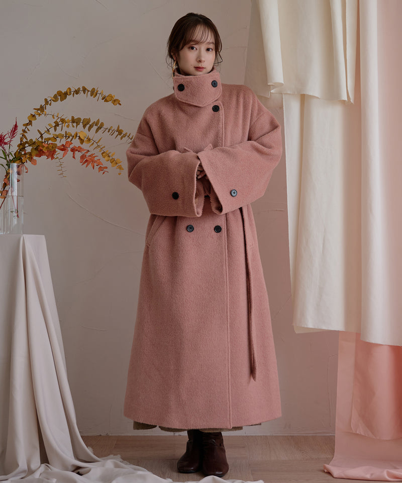 shaggy long coat / シャギーロングコート