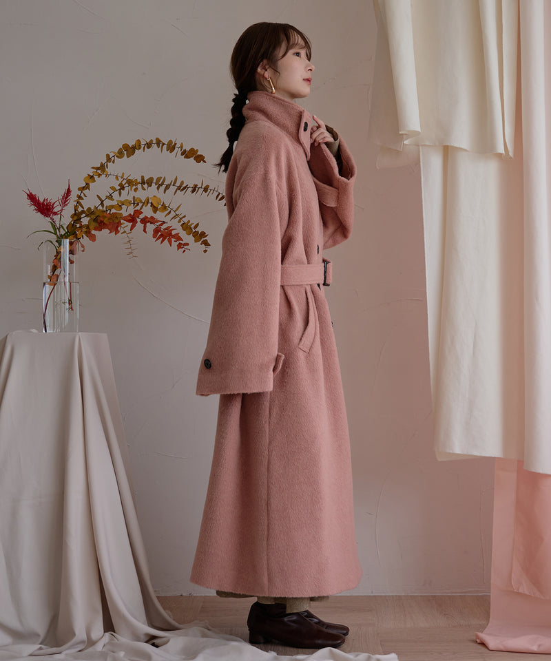 shaggy long coat / シャギーロングコート